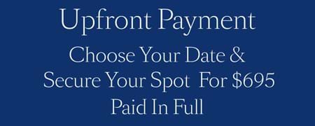 "Introduce Yourself To The World" Business Branding Experience Upfront Payment Button
